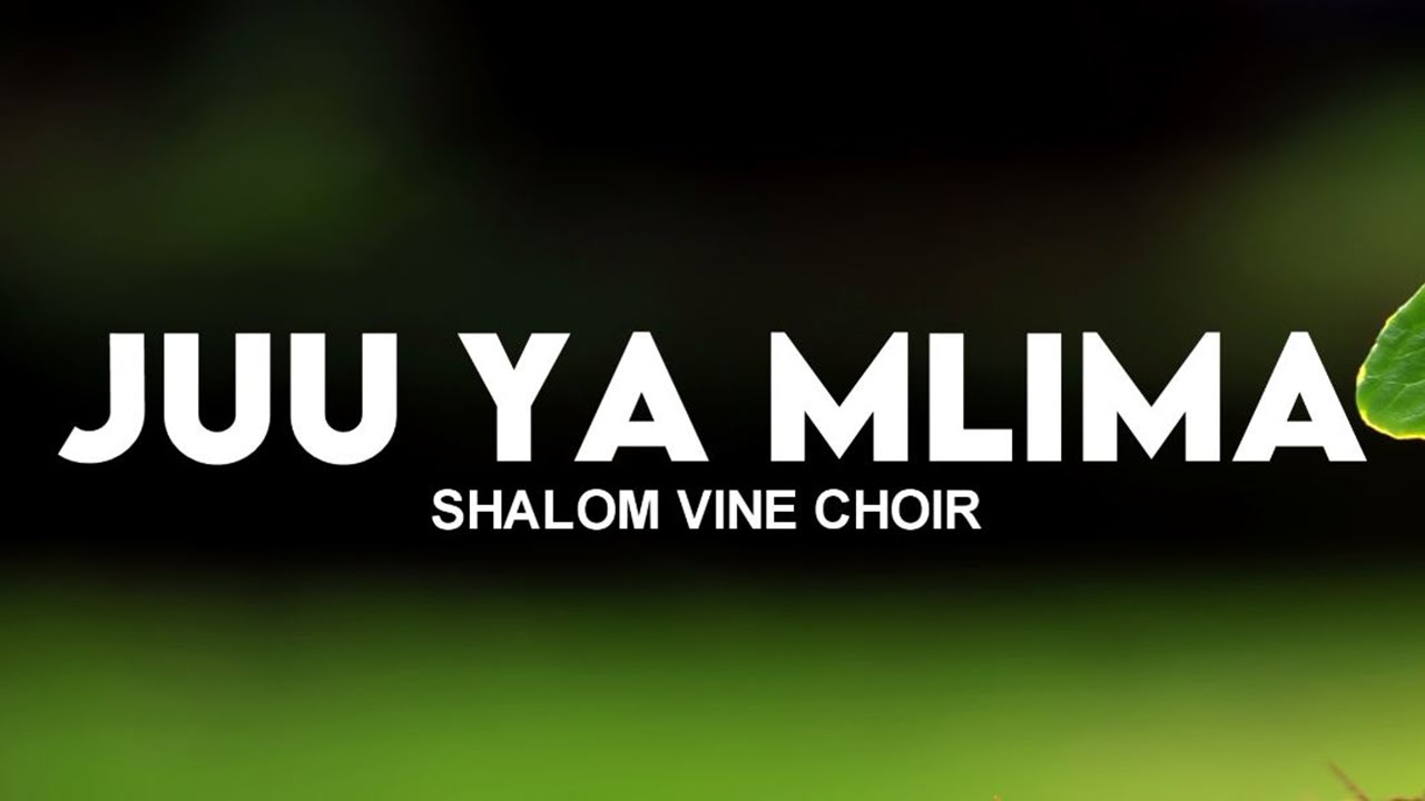 JUU YA MLIMA-SHALOM VINE SINGERS (OFFICIAL AUDIO GOSPEL)WIMBO WA WOKOVU