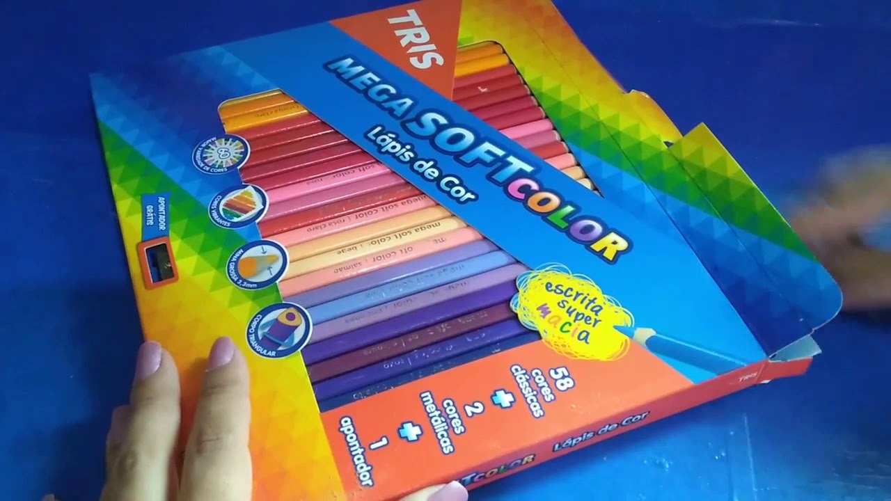 Minha Coleção de Lápis de Cor