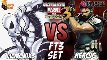 UMVC3 Parsec FT3 Set - lilmonix3 VS Heroic