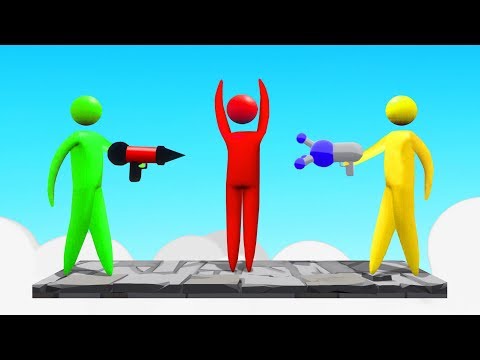 STICK FIGHT + GANG BEASTS = THIS GAME! (Super Smash)