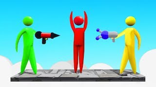 STICK FIGHT + GANG BEASTS = THIS GAME! (Super Smash) screenshot 5