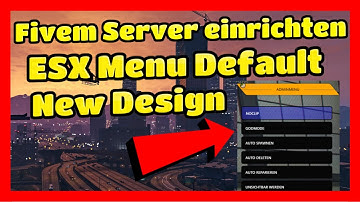 Fivem Server einrichten # 120 // ESX Menu Default Design ändern // Tutorial