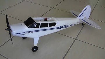Hobbyzone RC Super Cub with rudder gyro