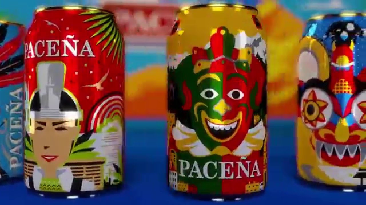 Cerveza Paceña Latas de Edición Limitada Carnaval Boliviano 2016