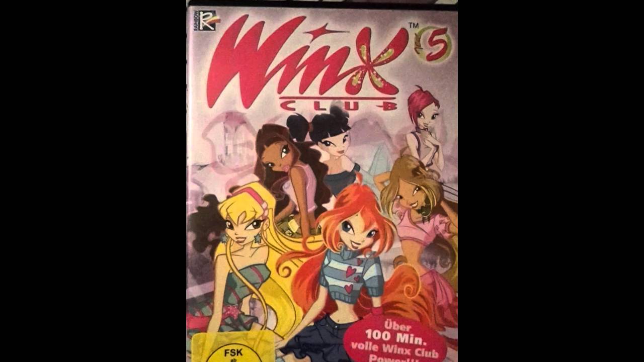 Meine Winx DVD's❤