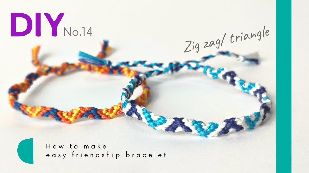 4 different techniques to make friendship bracelets 