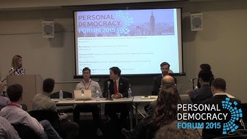 Personal Democracy Forum 2015: We-Government: Designing the Digital Legislature