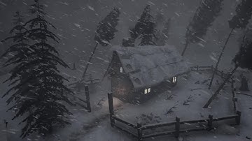 BRUTAL ARCTIC WINTER with EXTREME COLD and snowstorms for sleeping. UNRELENTING POLAR BLIZZARD 2025