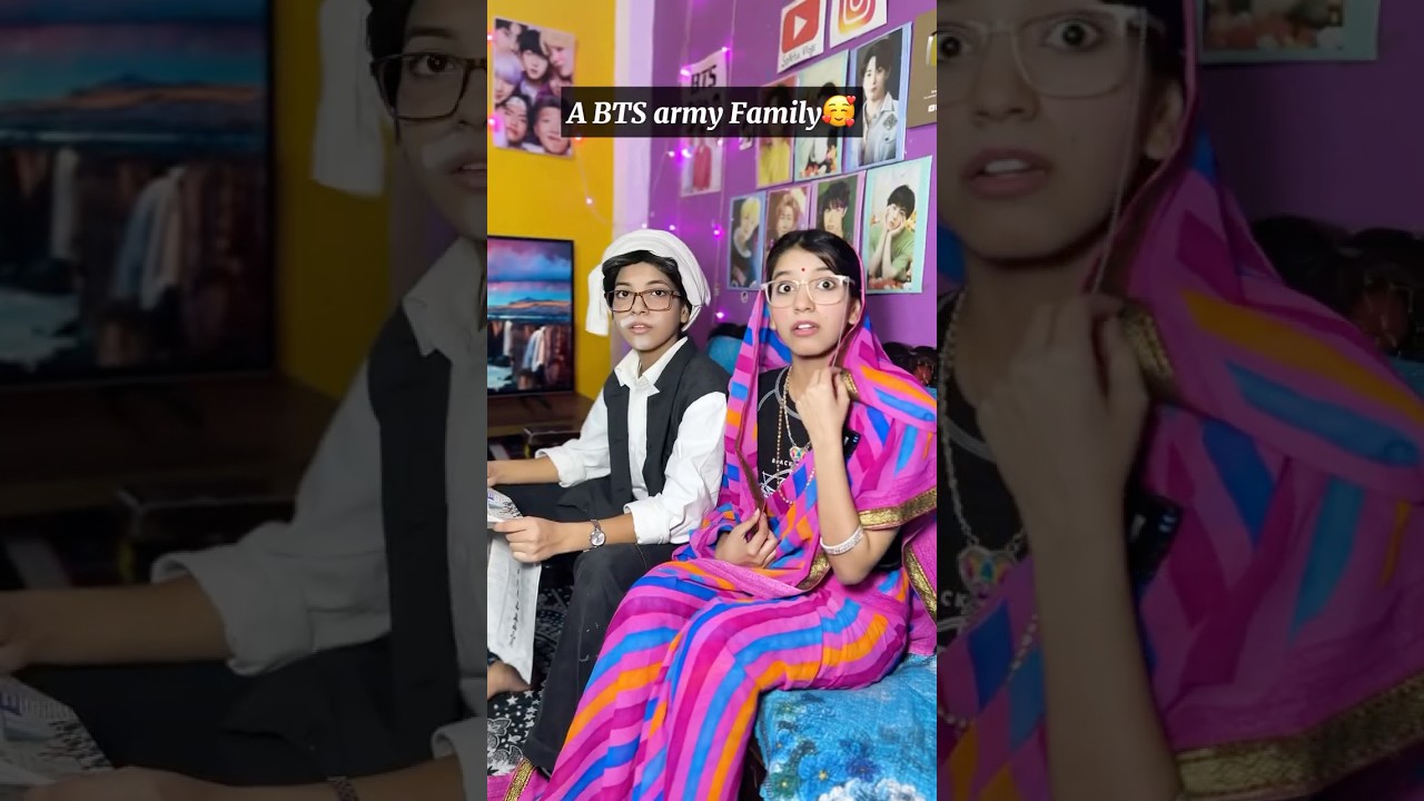 A BTS army Family🥰💜 