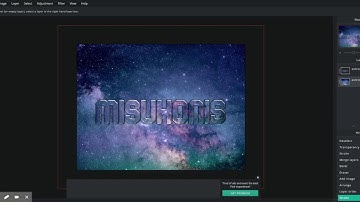 Text Effect- Pixlr E tutorial