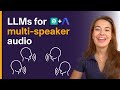 How to build a rag application for multispeaker audio data