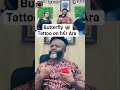 Butterfly 🦋 Tattoo on h€r Ara #igbo #owerri #duet #lagosnigeria #igbokwenu