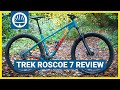 2022 trek roscoe 7 trail mountain bike review  this is not an xc bike