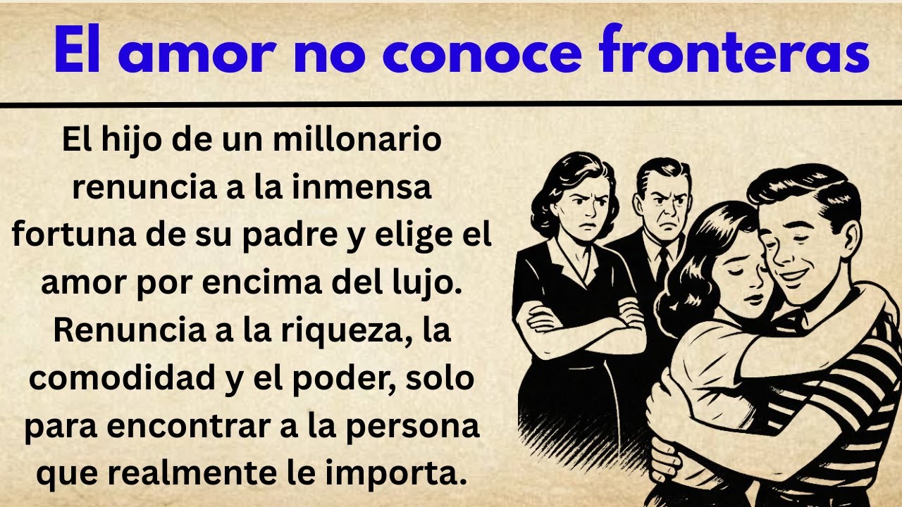 #11 – El amor no conoce fronteras – Best Love story For Learn Spanish ...