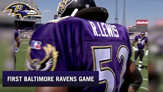 A ray lewis end zone interception sealed the ravens’ first win,
19-14, over oakland raiders on sept. 1, 1996.#baltimoreravens #ravens
#nfl subscribe to t...