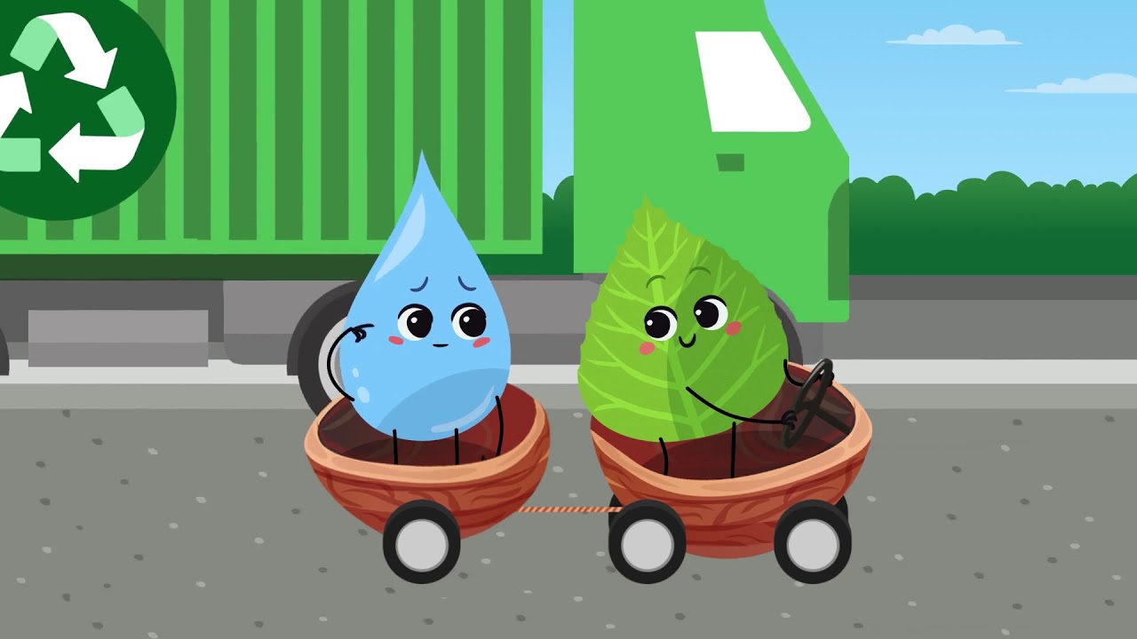 Kapljica in Listek raziskujeta: Kam gredo odpadki, ko jih odvržemo