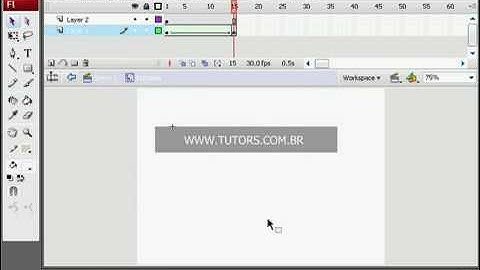 Retroceder Time Line- ( Flash ) | Videos Tutoriais -  Tutors.com.br
