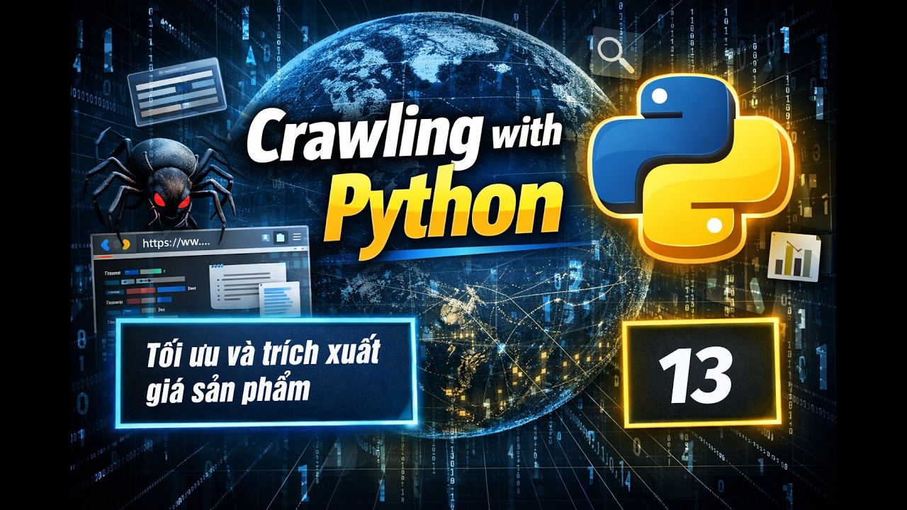 Thu thập dữ liệu với Python - 13 Tối ưu và trích xuất giá sản phẩm ...