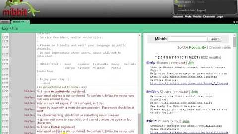 How To Register Bot in Mibbit Chat Room | Free Creat Full Mibbit Chat