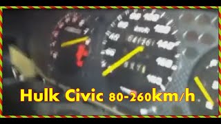 Hulk Civic 80-260km/h