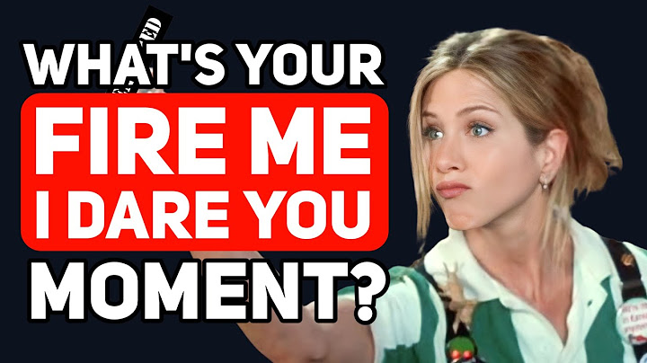What's your Best "FIRE ME, I DARE YOU" Moment from Work? - Reddit Podcast