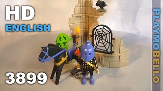 (1997) 3899 Blue Knight with ruined tower, Magic Fantasy Set Playmobil REVIEW