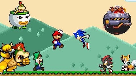 Super Mario vs Sonic the Hedgehog