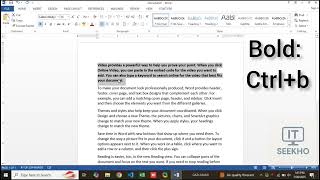 How to Format Text in MS Word | Bold, Italic, Fonts & More