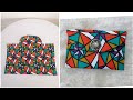 DIY Multi-Pocket Purse/Clutch Sewing with one Piece of fabric