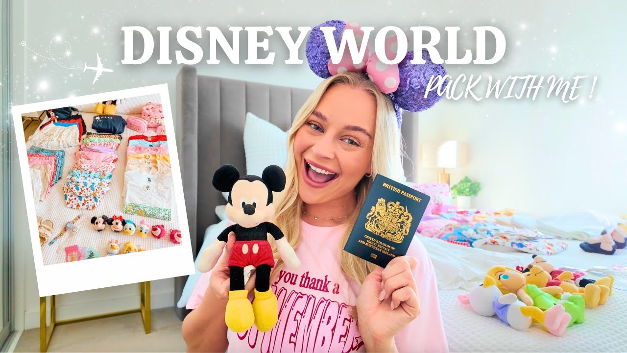 ВОЗЬМИ С СОБОЙ: ДИСНЕЙ ВОРЛД! 🐭💖 Наряды, аксессуары и всё необходимое для парка, что вам НУЖНО!