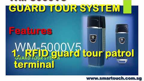 Guard Tour System Singapore : WM-5000V5 Features