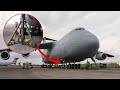 US Air Force Crazy Technique to Repair US Largest Plane Landing Gear