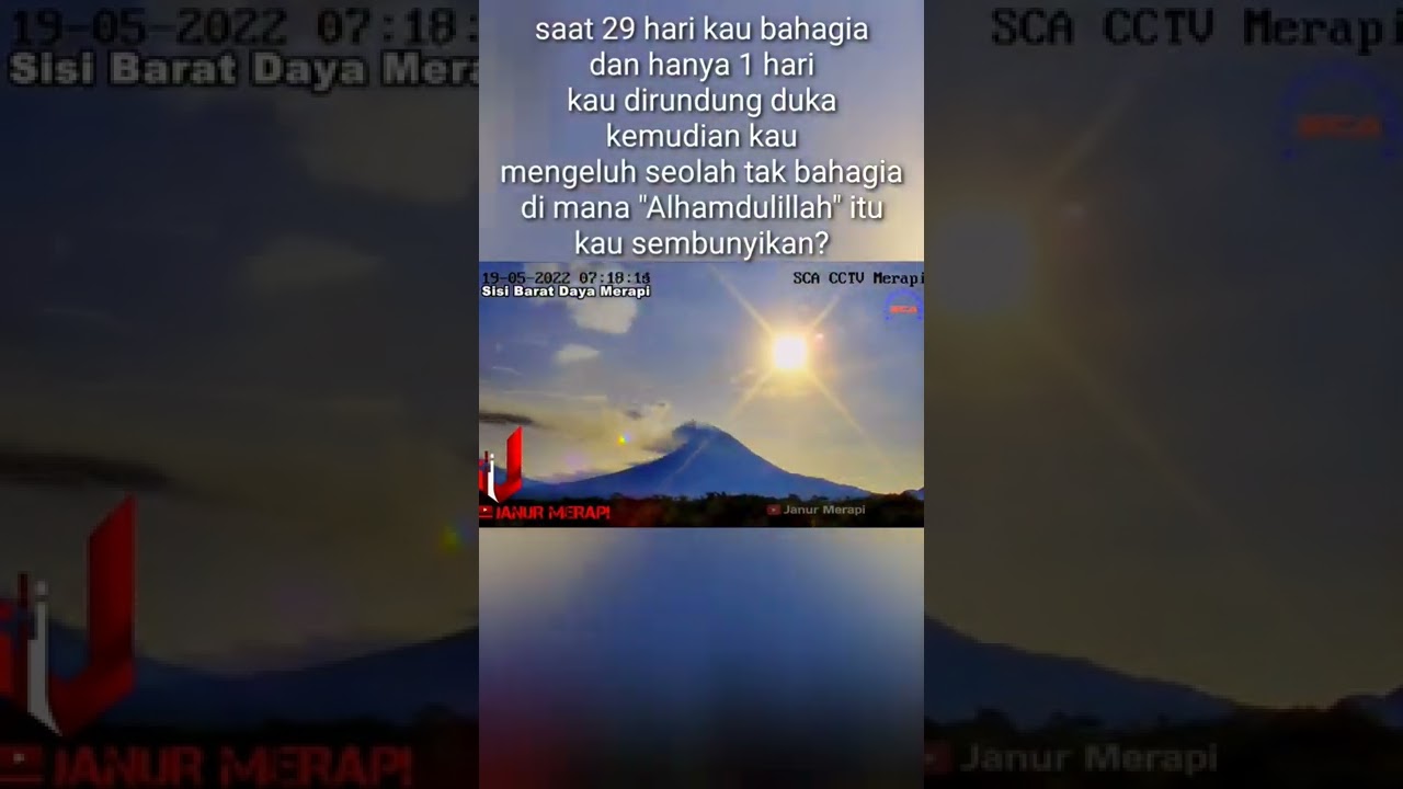 sunrise Merapi 19 Mei 2022Merapi Sunrise 