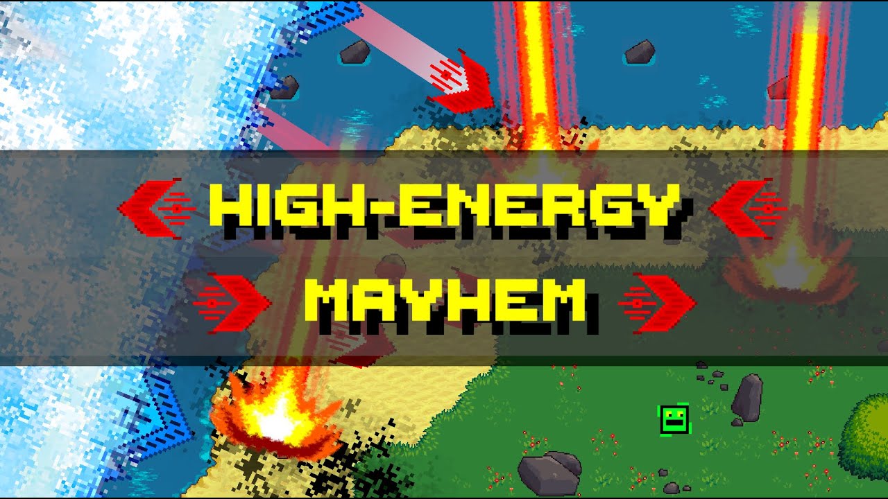 High-Energy Mayhem Demonstration Video. (My First Unity Game Miniproject)
