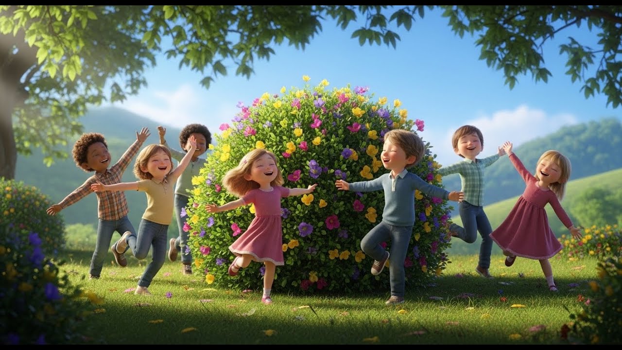 Mulberry Bush | Classic Nursery Rhyme for Kids | Fun Songs & Rhymes for Children