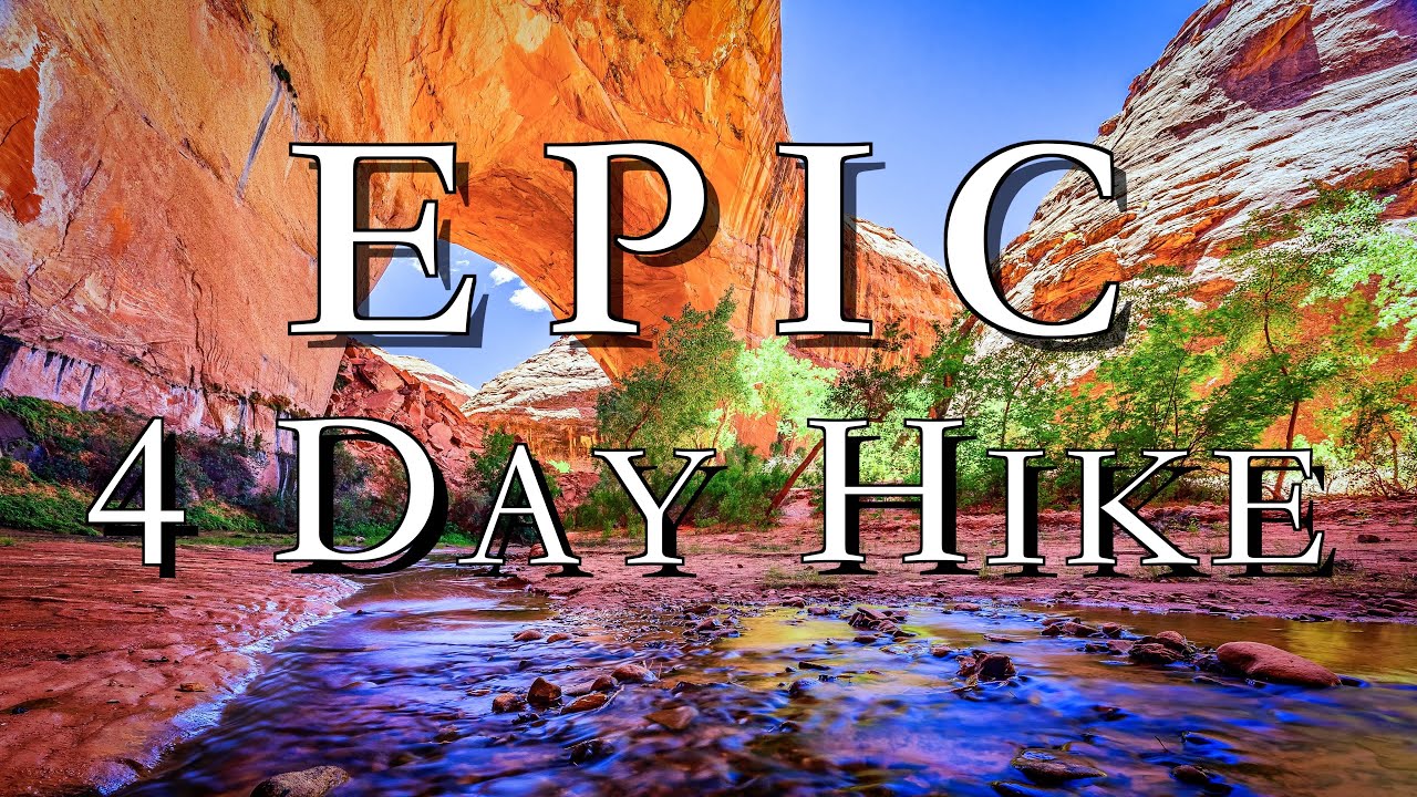 Epic 4 Day Hike in Coyote Gulch