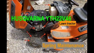 Husqvarna YTH22V46: Spring Time Maintenance