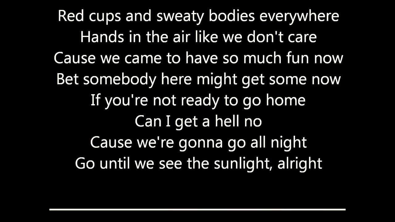 Miley Cyrus - We Can't Stop HQ lyrics on screen 3D - YouTube