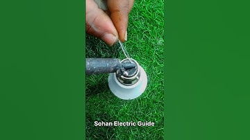 How to Make B22 Cap Reveet || B22 Cap Soldring #ledbulb #b22 #SohanElectricGuide