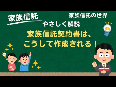 家族信託契約書は、このように作られる！　シリーズ「やさしく解説」の最終回です。「やさしく解説のまとめ」として、家族信託研究所における“家族信託契約書の作成から運用まで”をやさしく解説します。