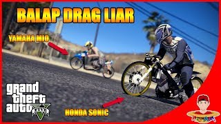 GTA V MOD (21) - BALAP DRAG LIAR SERU PARAH 😂😂 screenshot 4