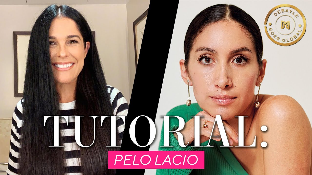 Tutorial Pelo lacio con Jen Atkin Martha Debayle YouTube