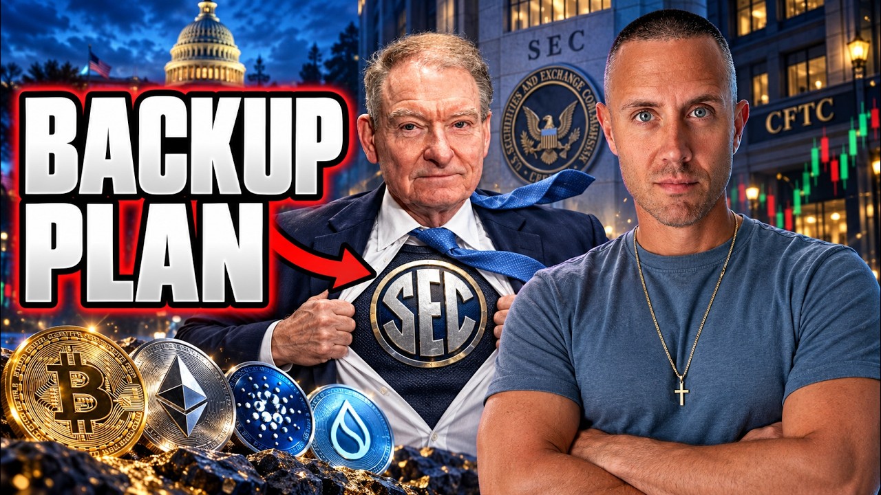 Thumbnail — CRYPTO CLARITY FAILED! The Backup Plan Is Already Running (It's HUGE)