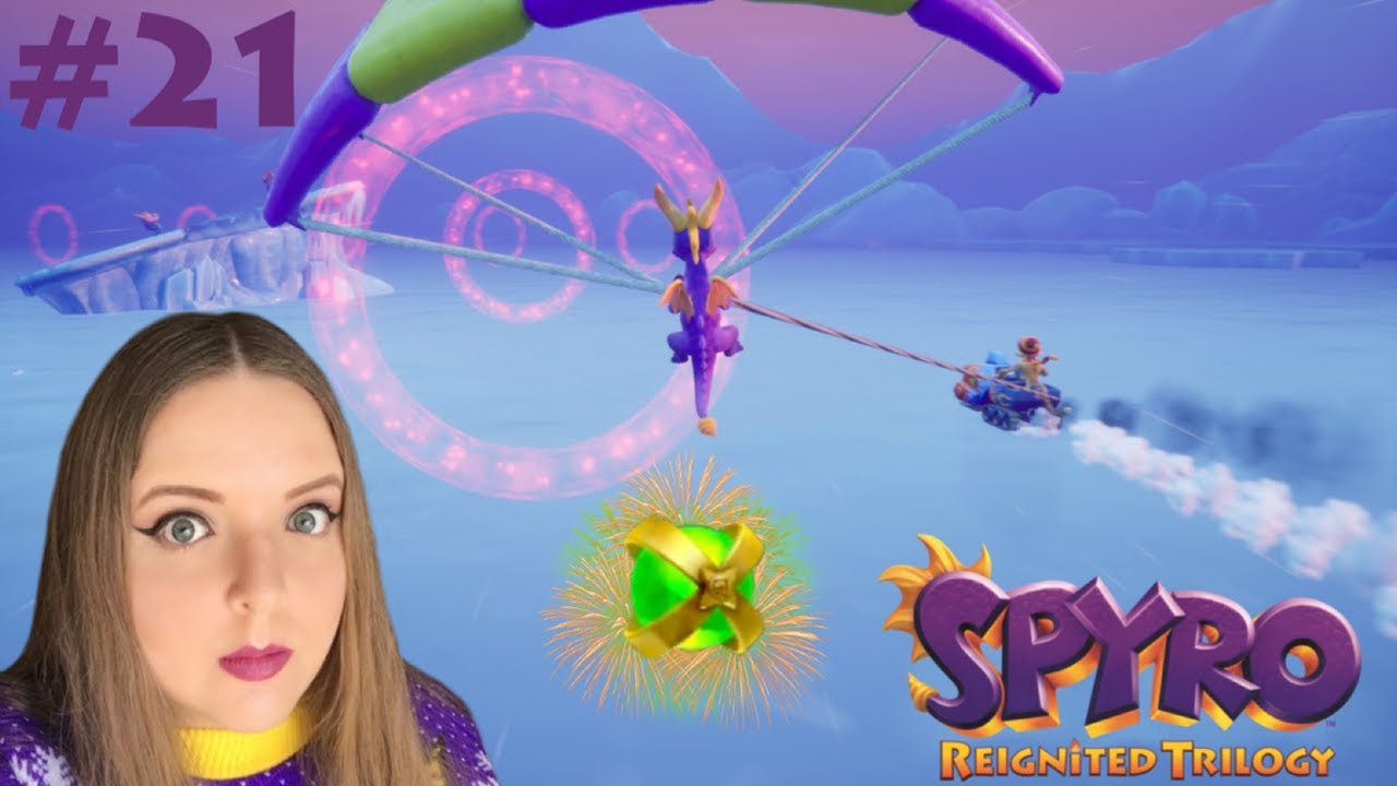 HUNTER!! | Let's Play: Spyro 2: Ripto's Rage (Reignited Trilogy) Icy ...