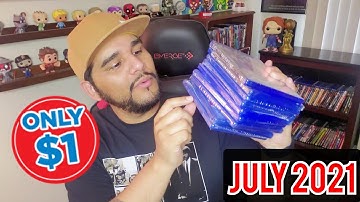 $1 DVDs & Blu-Rays At Dollar Tree (July 2021) + My Pick-Ups