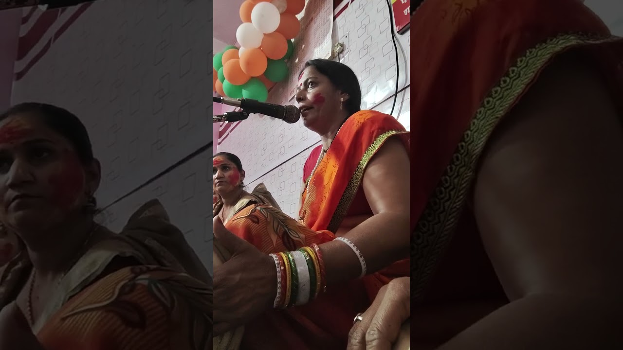 Holi kaise khelun re sanvariya ke sang like comment public India Delhi Nirmala Radhe Radhe channel #