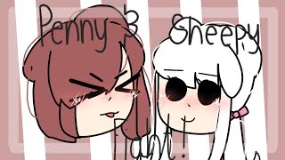 Penny and Sheepy fight meme