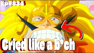 Thought this guy was Ruthless , one piece anime reaction Ep 834.