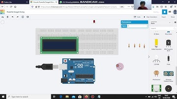 SIMULASI PENGGUNAAN SENSOR CAHAYA DAN LCD 16X2 MENGGUNAKAN ARDUINO UNO R3