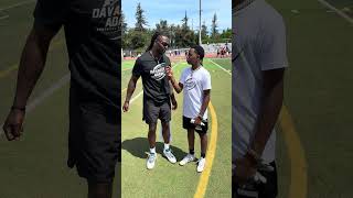 All pro WR Davante Adams dropped some game on 3x_GoCrazy#blessings #nfl #elite